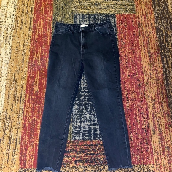 Vervet Blue size 32 ladies black denim jeans - Picture 2 of 7